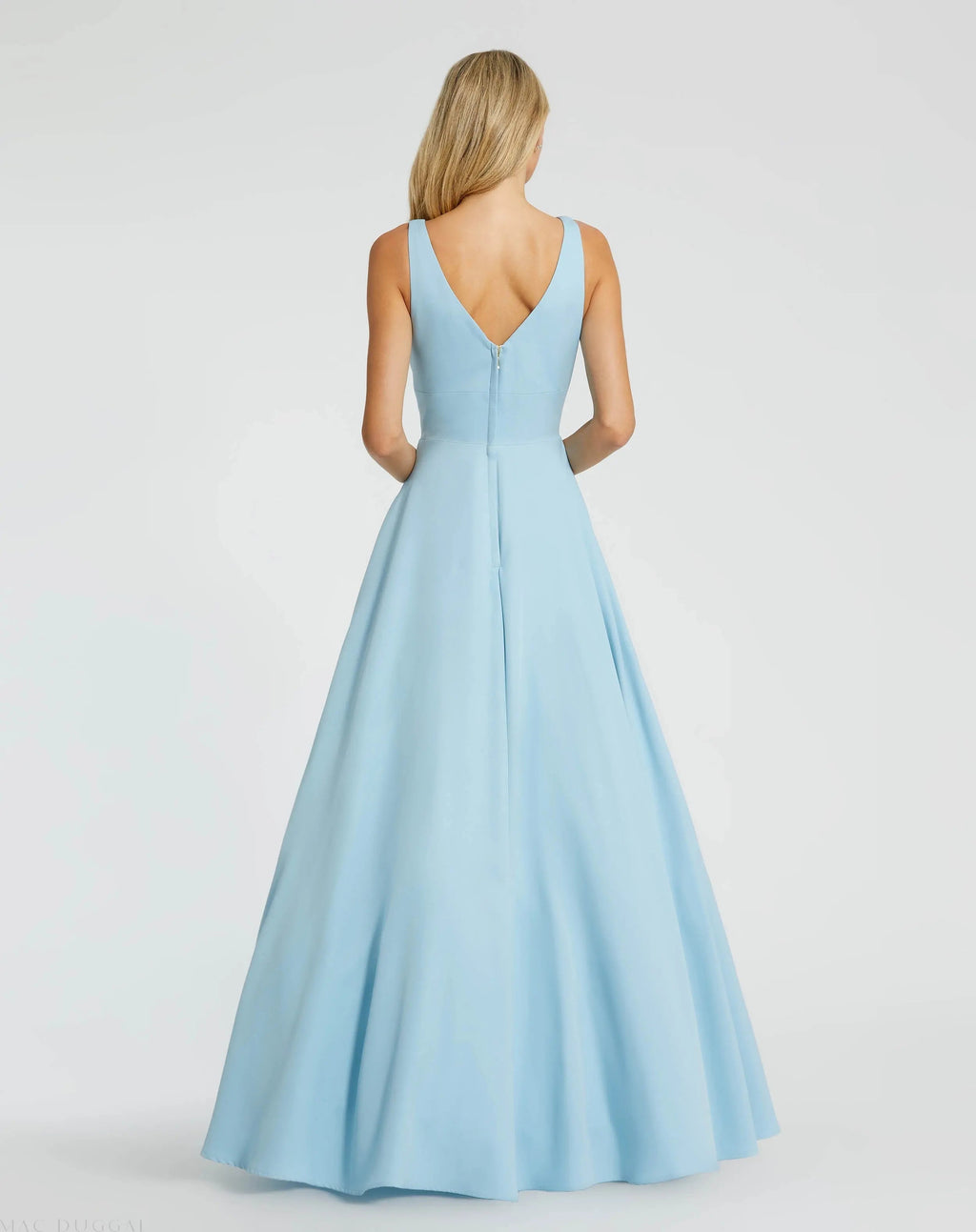 Women's Blue Dress Sleeveless - 48924