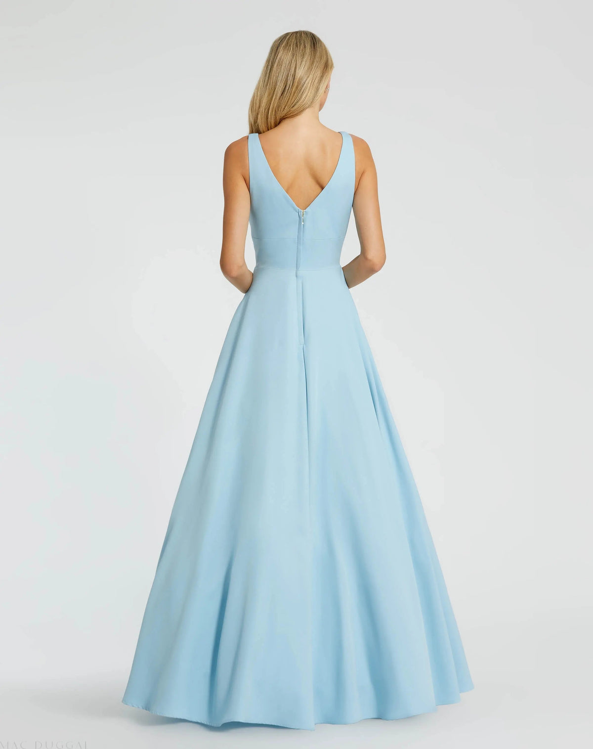 Women's Blue Dress Sleeveless - 48924