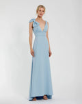 Women's Blue Dress Sleeveless - Blue