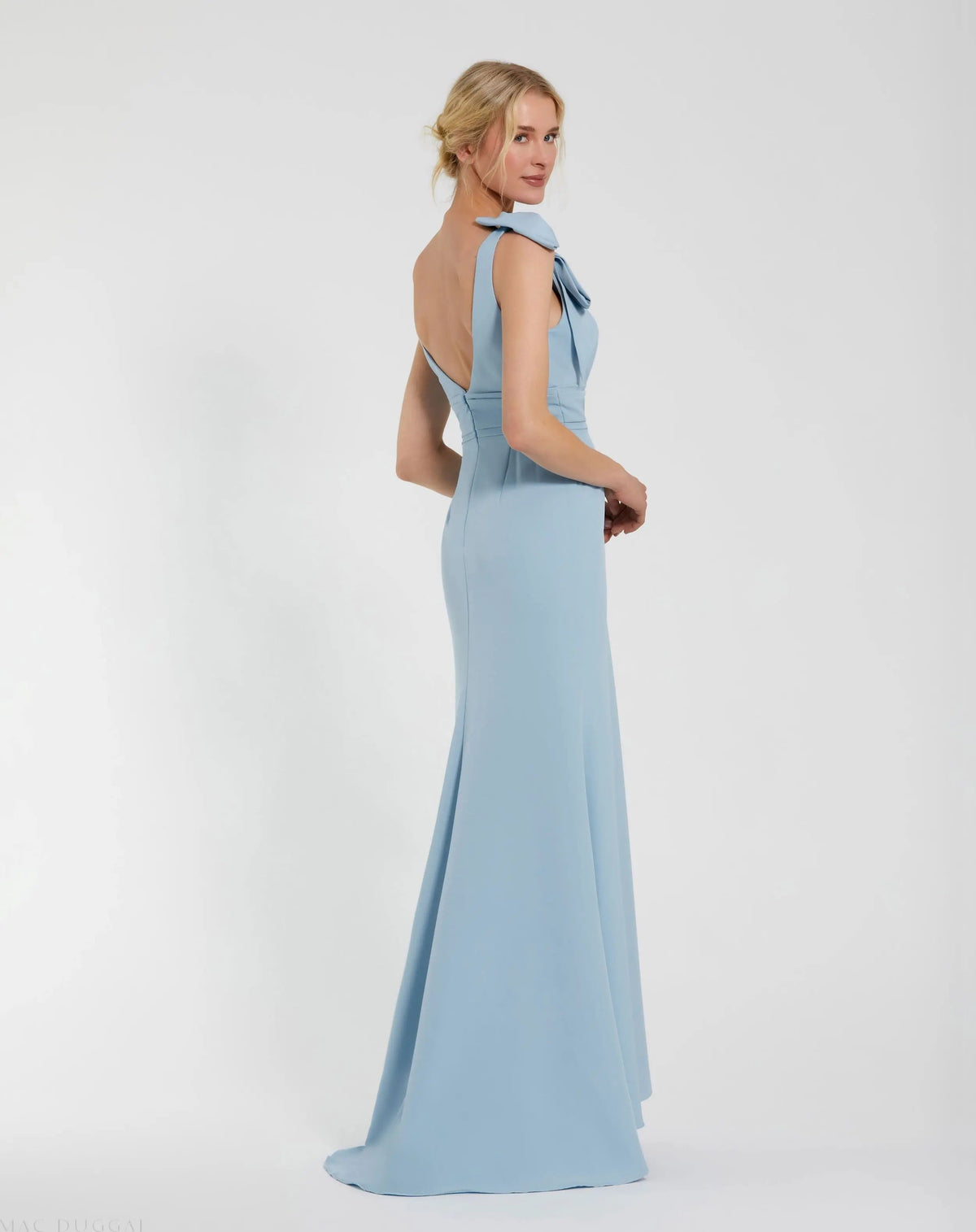 Women's Blue Dress Sleeveless - Blue