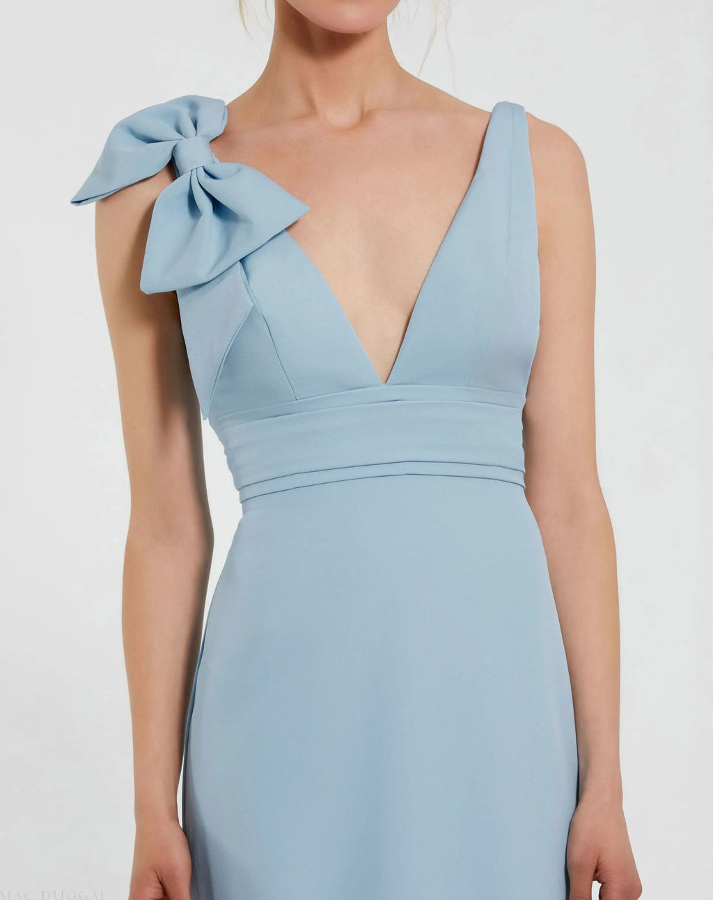 Women's Blue Dress Sleeveless - Blue