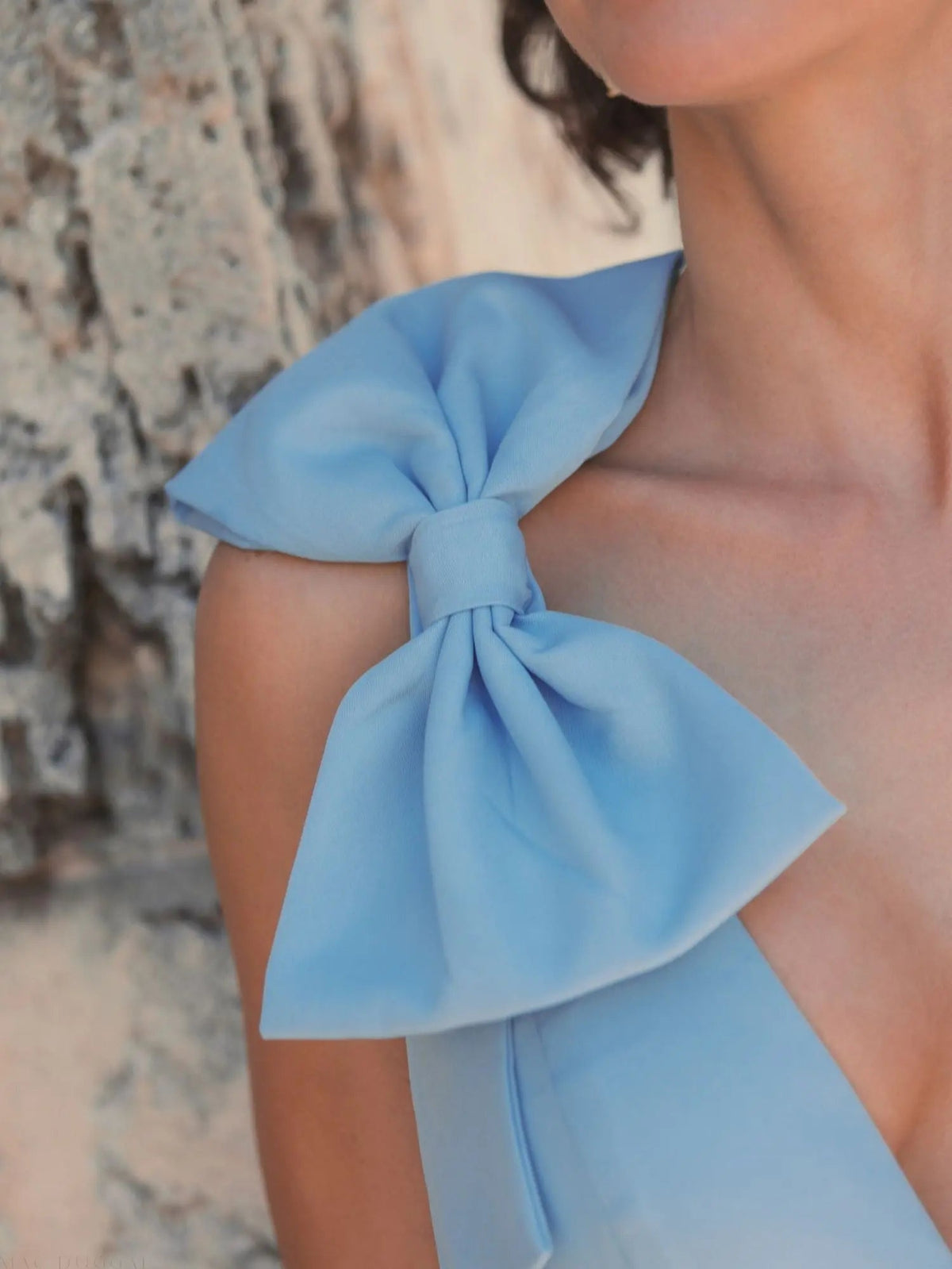 Women's Blue Dress Sleeveless - Blue