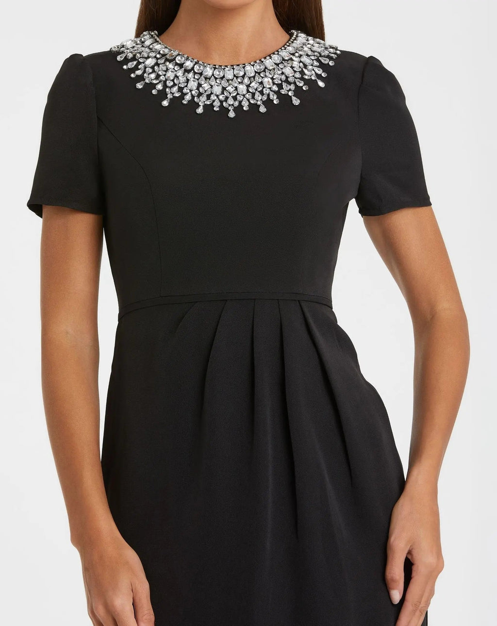 Women's Black Dress - 49606
