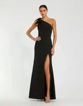 Women's Black Evening Dress One Shoulder for Evening & Special Occasions