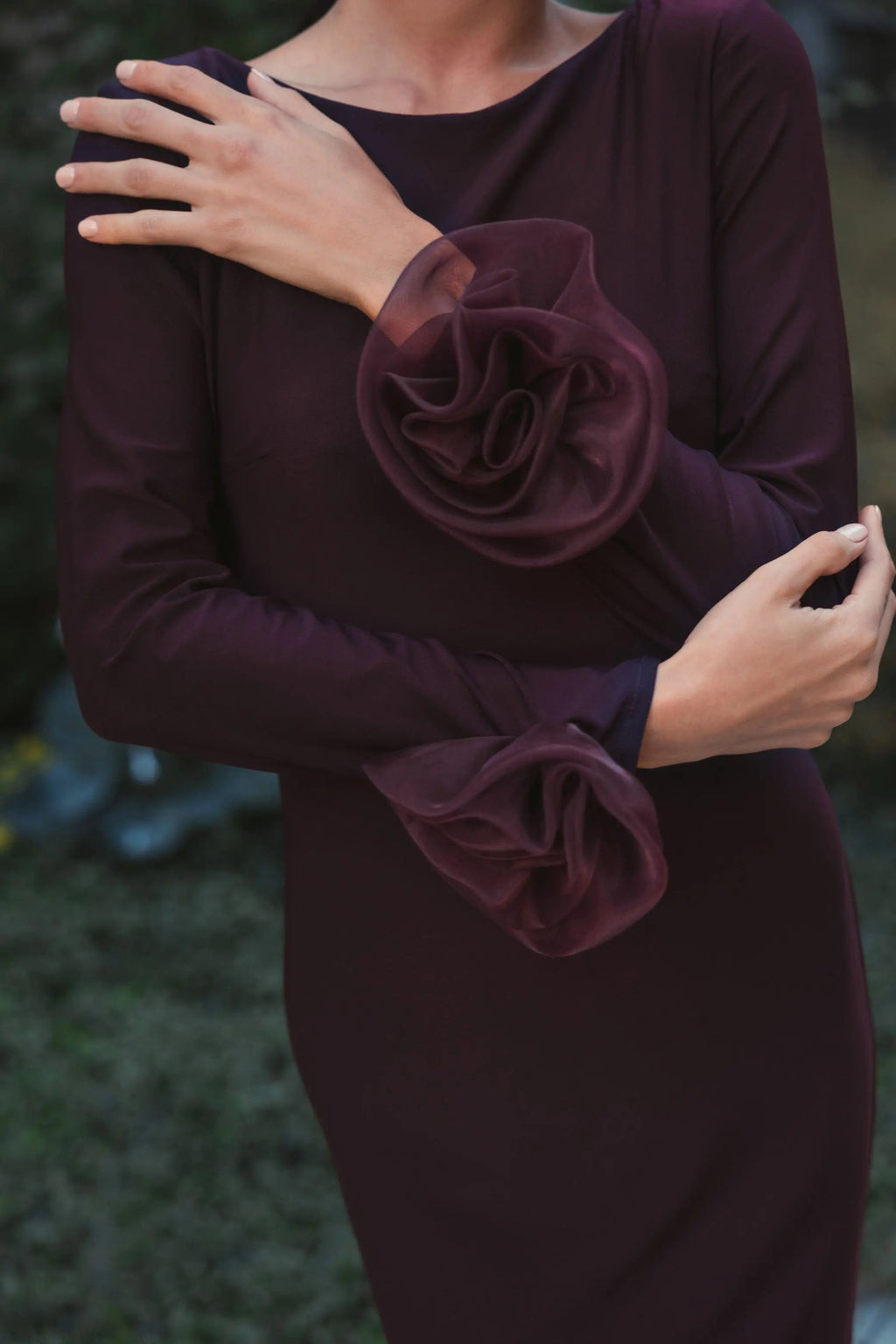 Women's Purple Dress - Purple