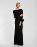 Women's Black Dress - 49949