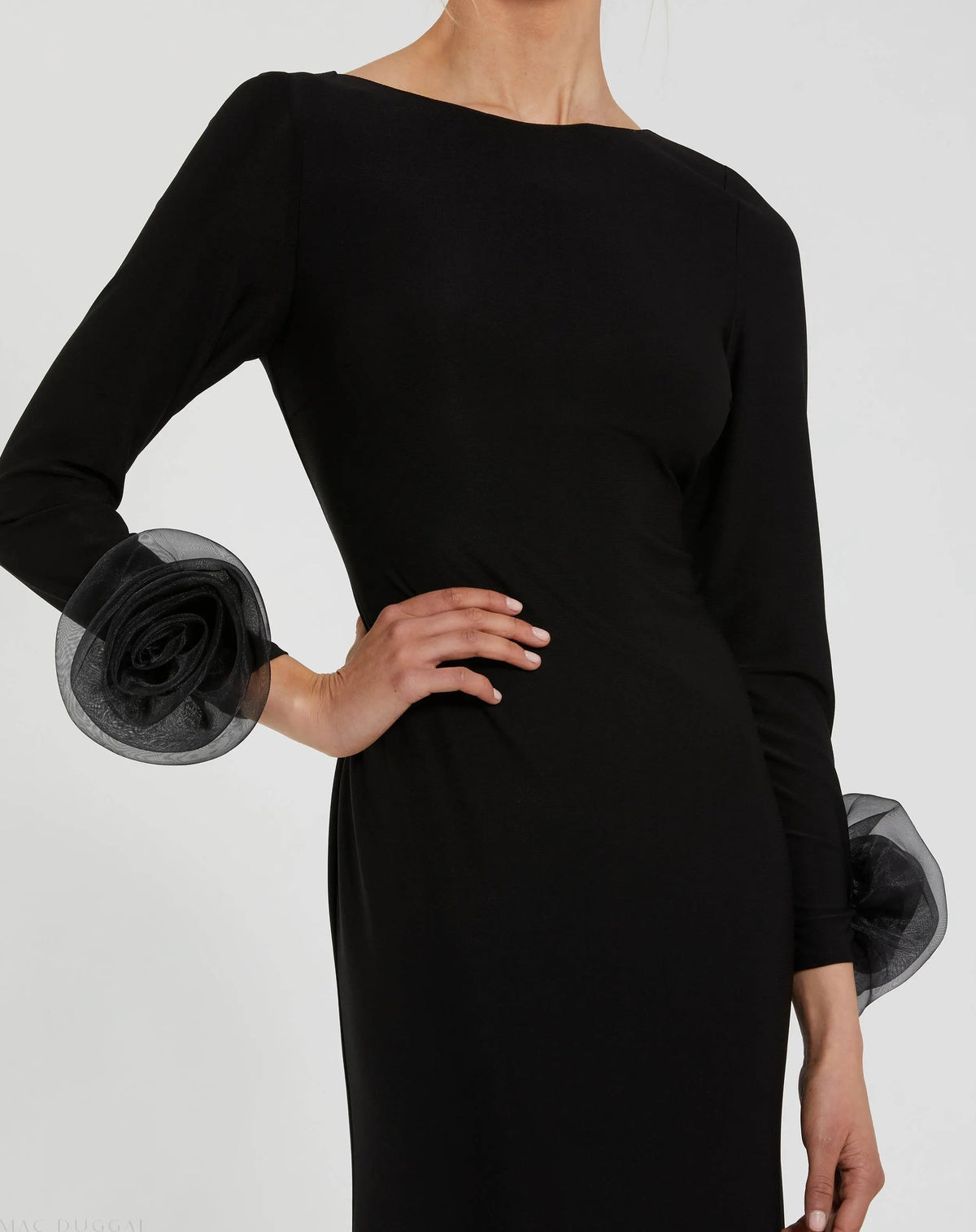 Women's Black Dress - 49949