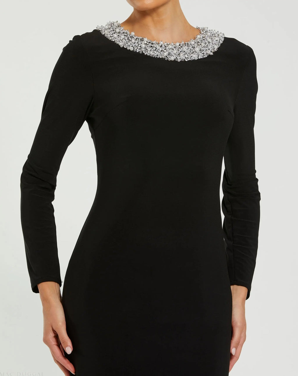 Women's Black Dress - 49951