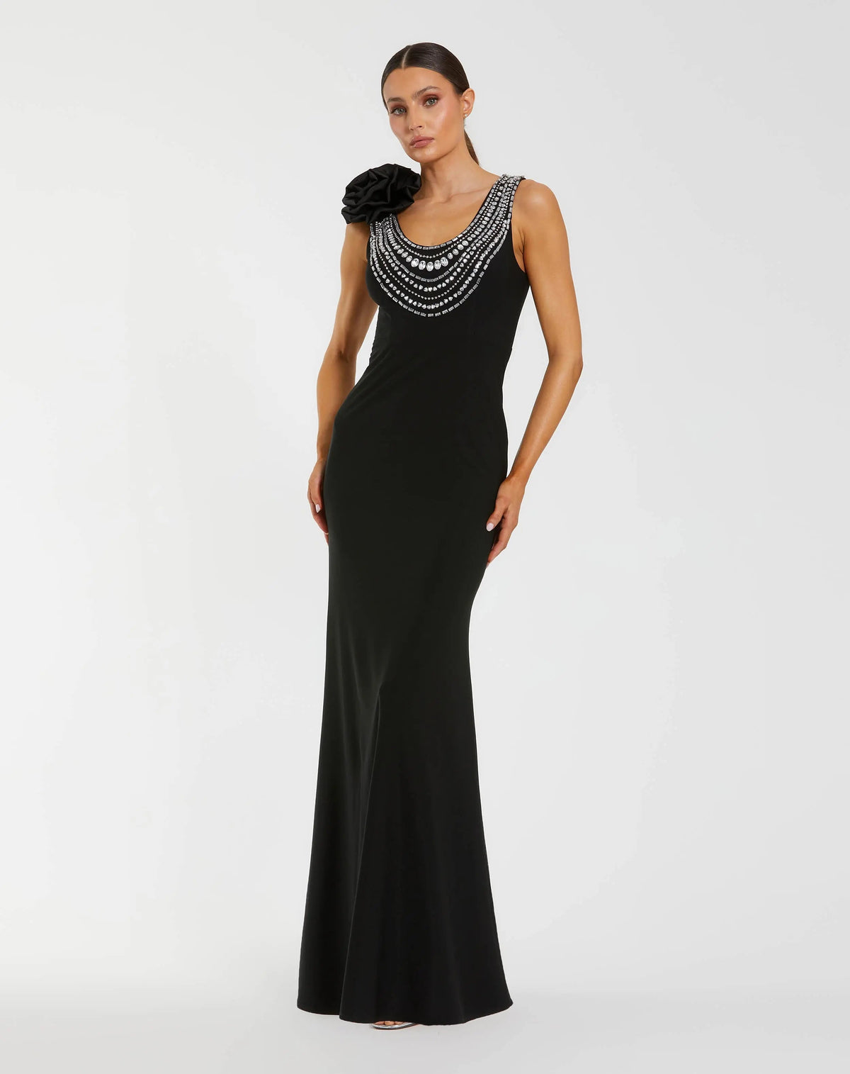 Women's Black Dress - 50090