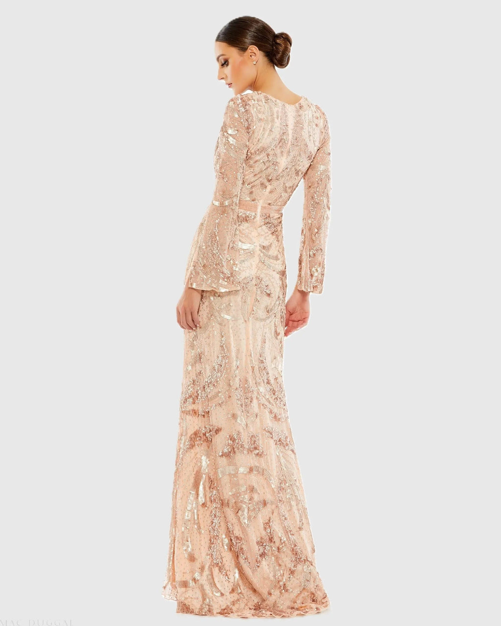 Women's Pink Dress Sequin - Rose Gold
