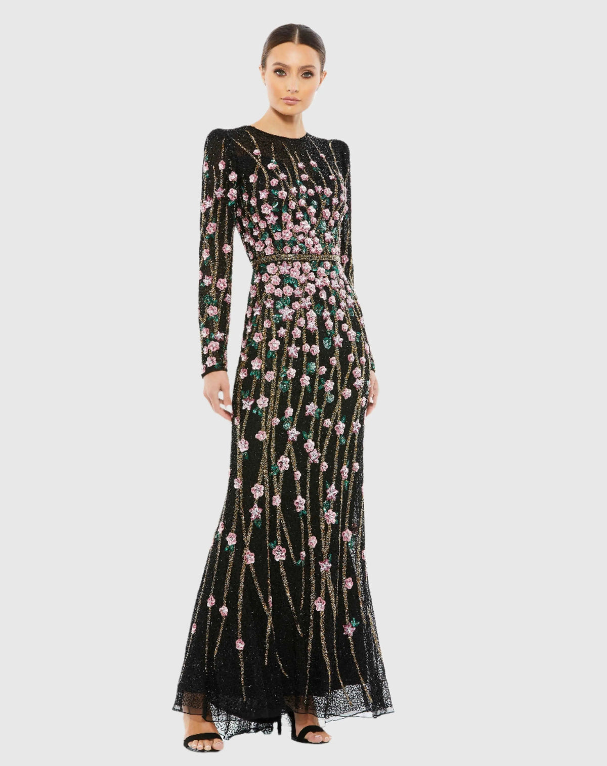 Women's Black Dress - 5492