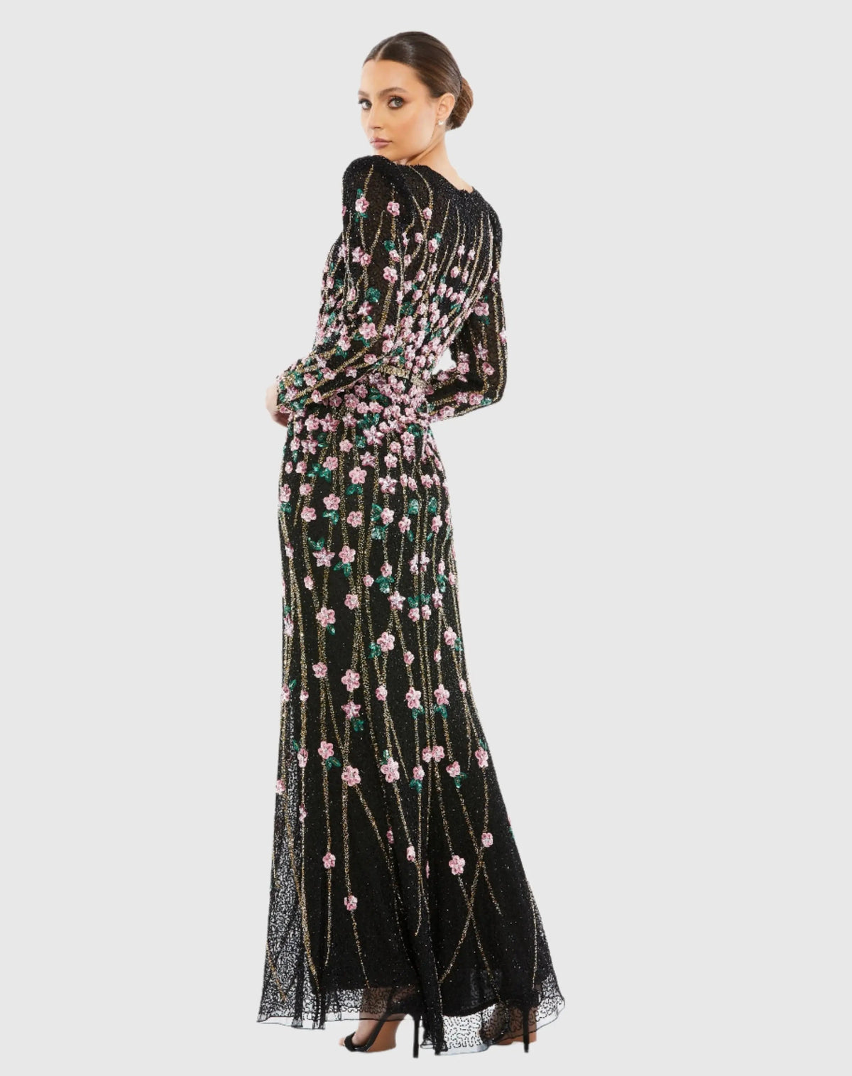 Women's Black Dress - 5492