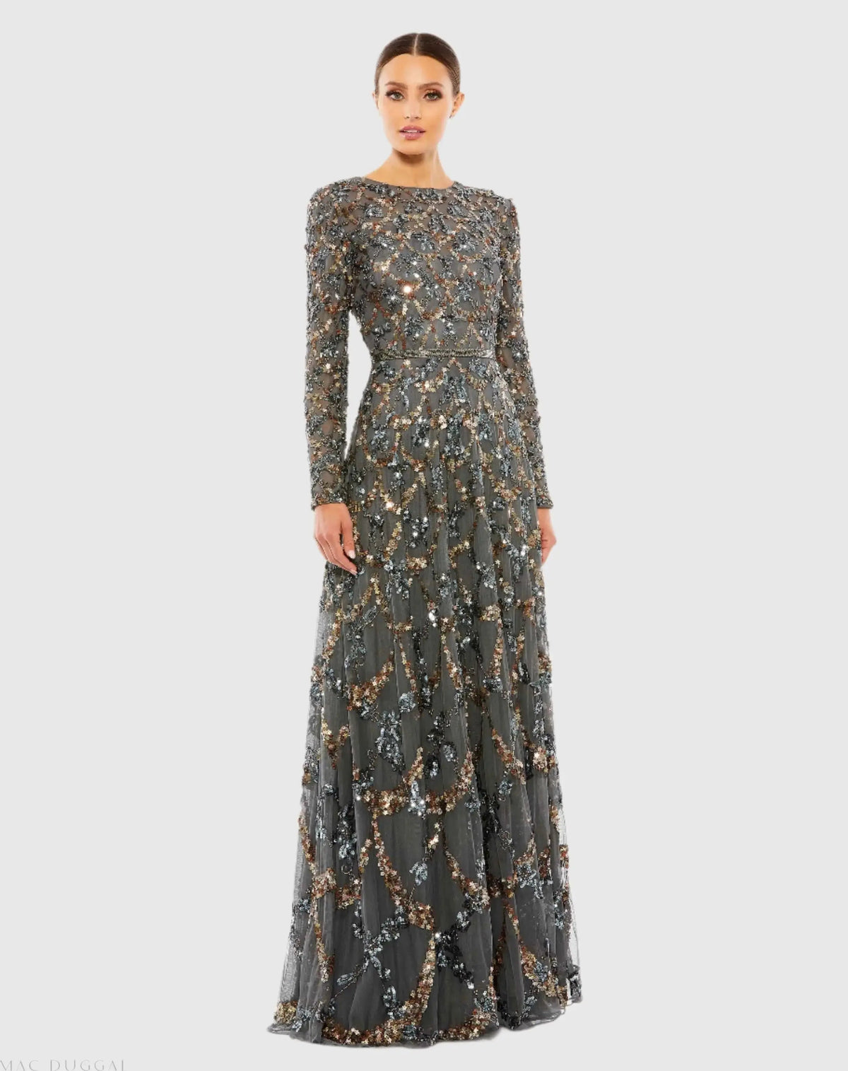 Women's Dress - Line Gown - A Line Gown