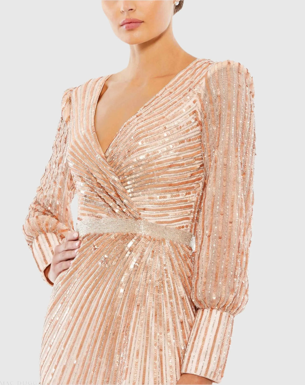 Women's Pink Dress Sequin - 5501 Copper