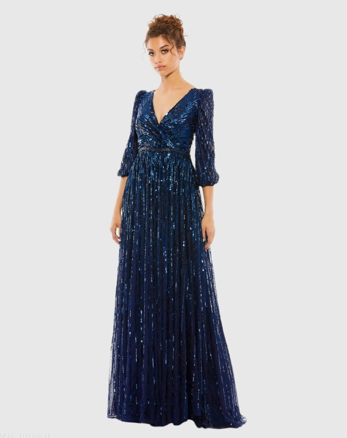 Women's Navy Dress Sequin - 5509 Midnight