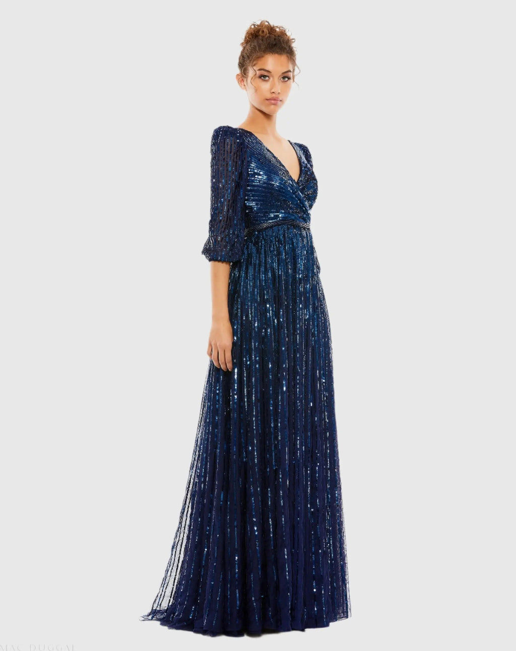 Women's Navy Dress Sequin - 5509 Midnight