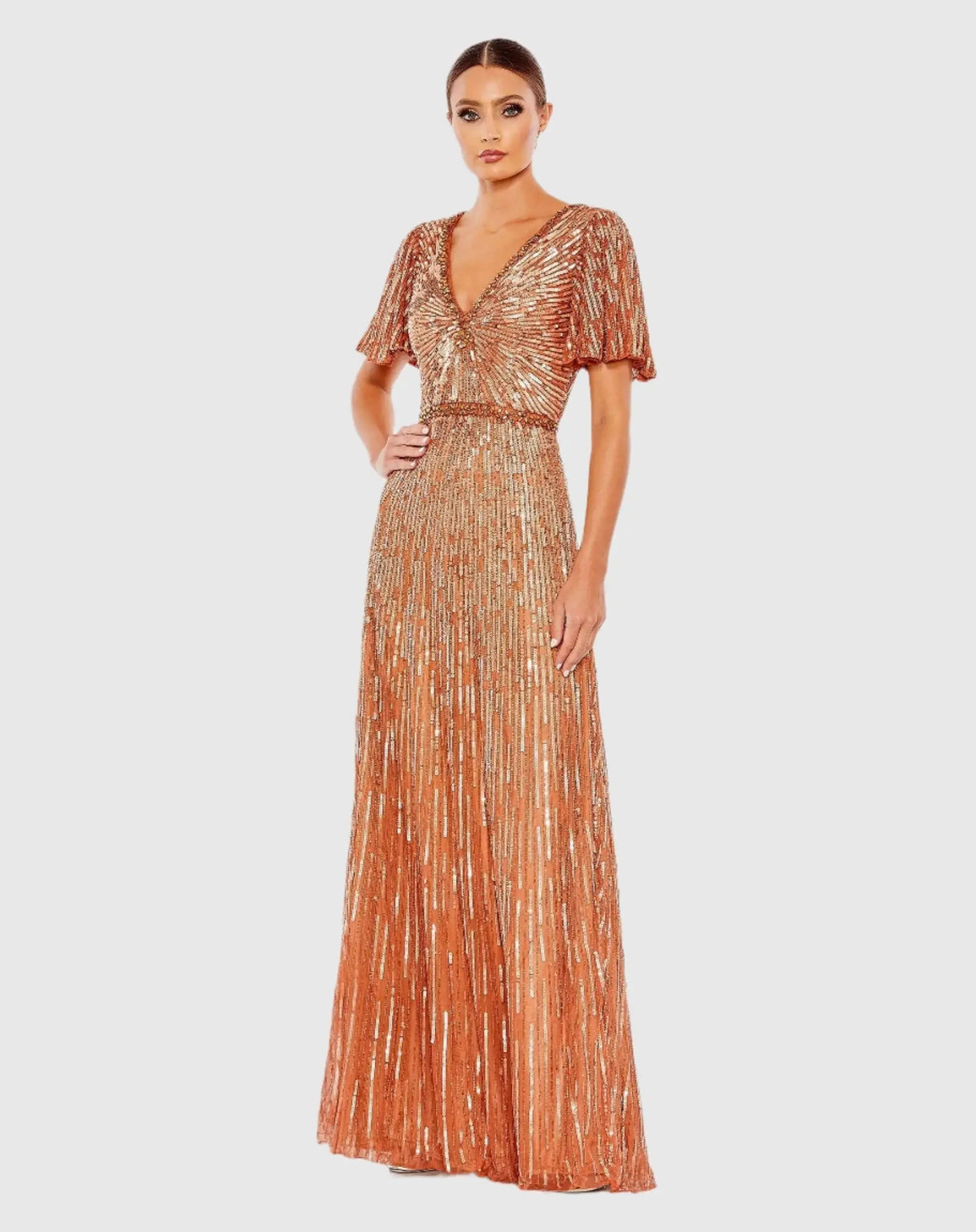 Women's Dress - Black Sequin Mesh