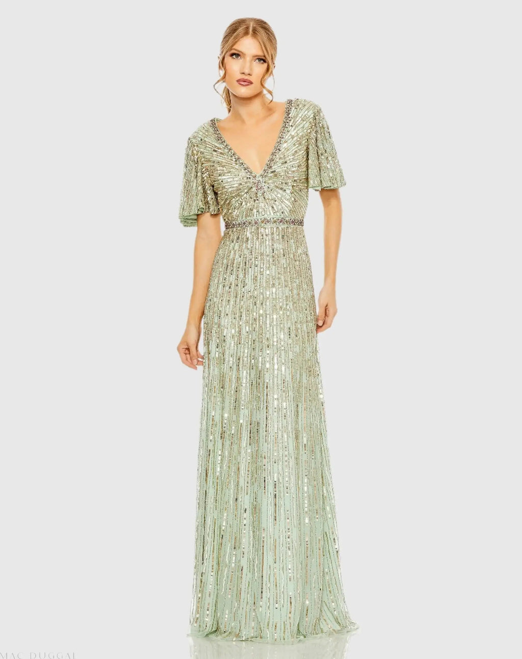 Women's Dress - Black Sequin Mesh
