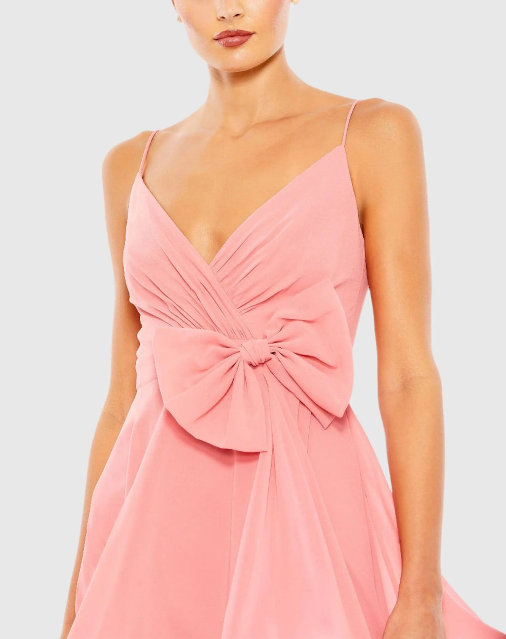 Women's Pink Mini Dress - Rose Pink