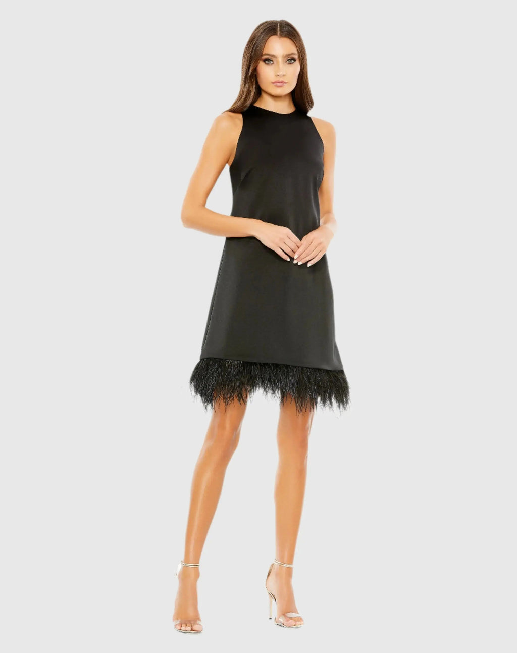 Women's Black Dress Sleeveless - 55805 Black