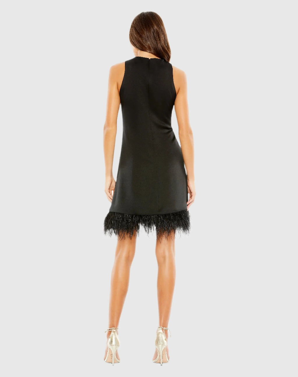 Women's Black Dress Sleeveless - 55805 Black