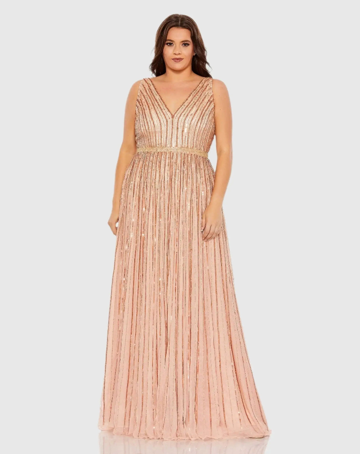 Women's Dress Sequin Sleeveless - Gown Plus