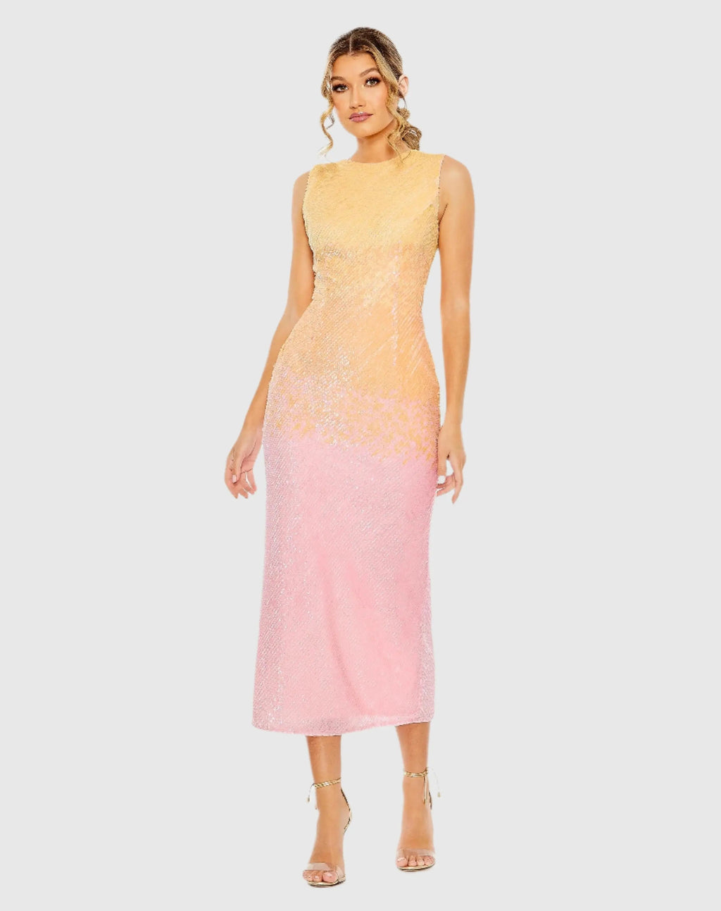 Women's Cocktail Dress Sequin for Evening & Special Occasions - Pink
