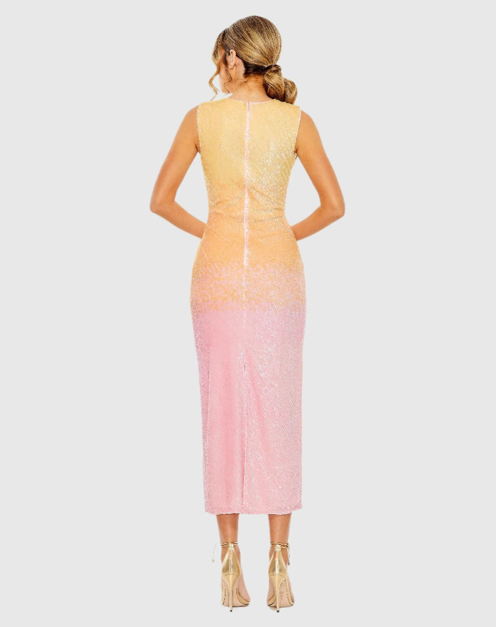 Women's Cocktail Dress Sequin for Evening & Special Occasions - Pink