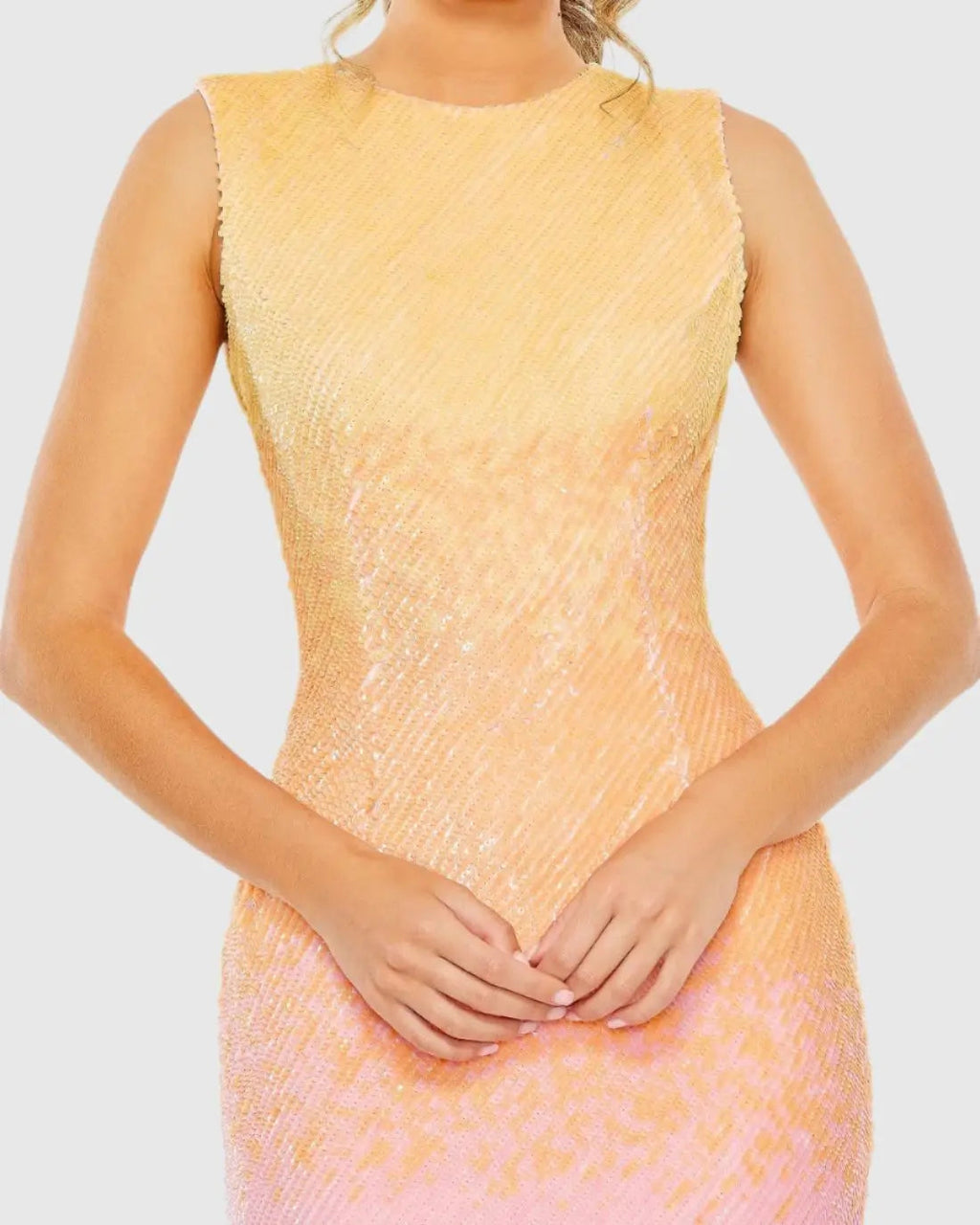 Women's Cocktail Dress Sequin for Evening & Special Occasions - Pink