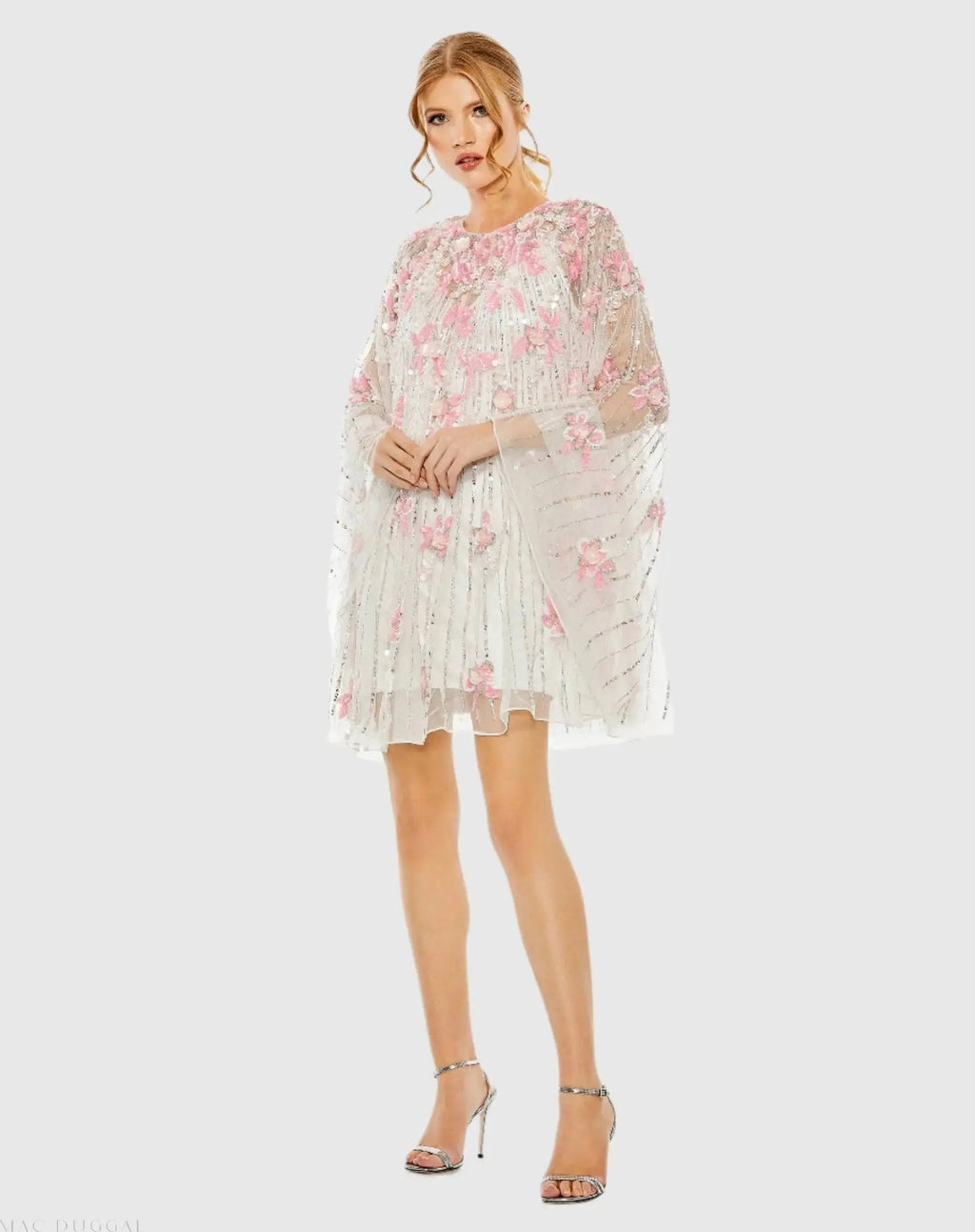 Women's Dress - Embellished Trapeze