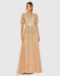 Women's Dress - Line Gown - A Line Gown