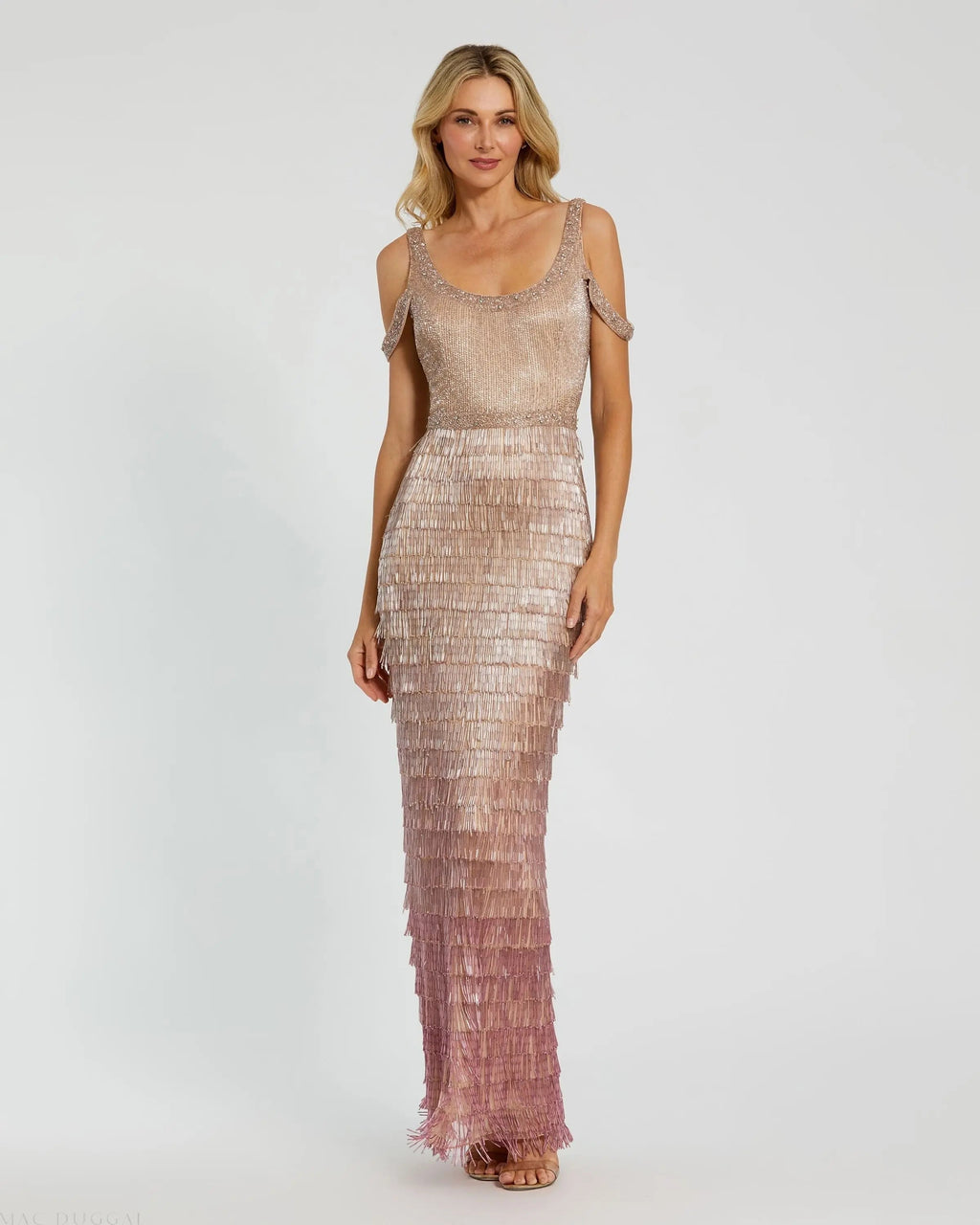 Women's Pink Dress - Pink Mesh
