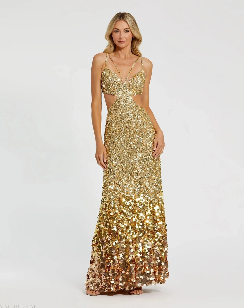 Women's Dress Sequin - Cutout