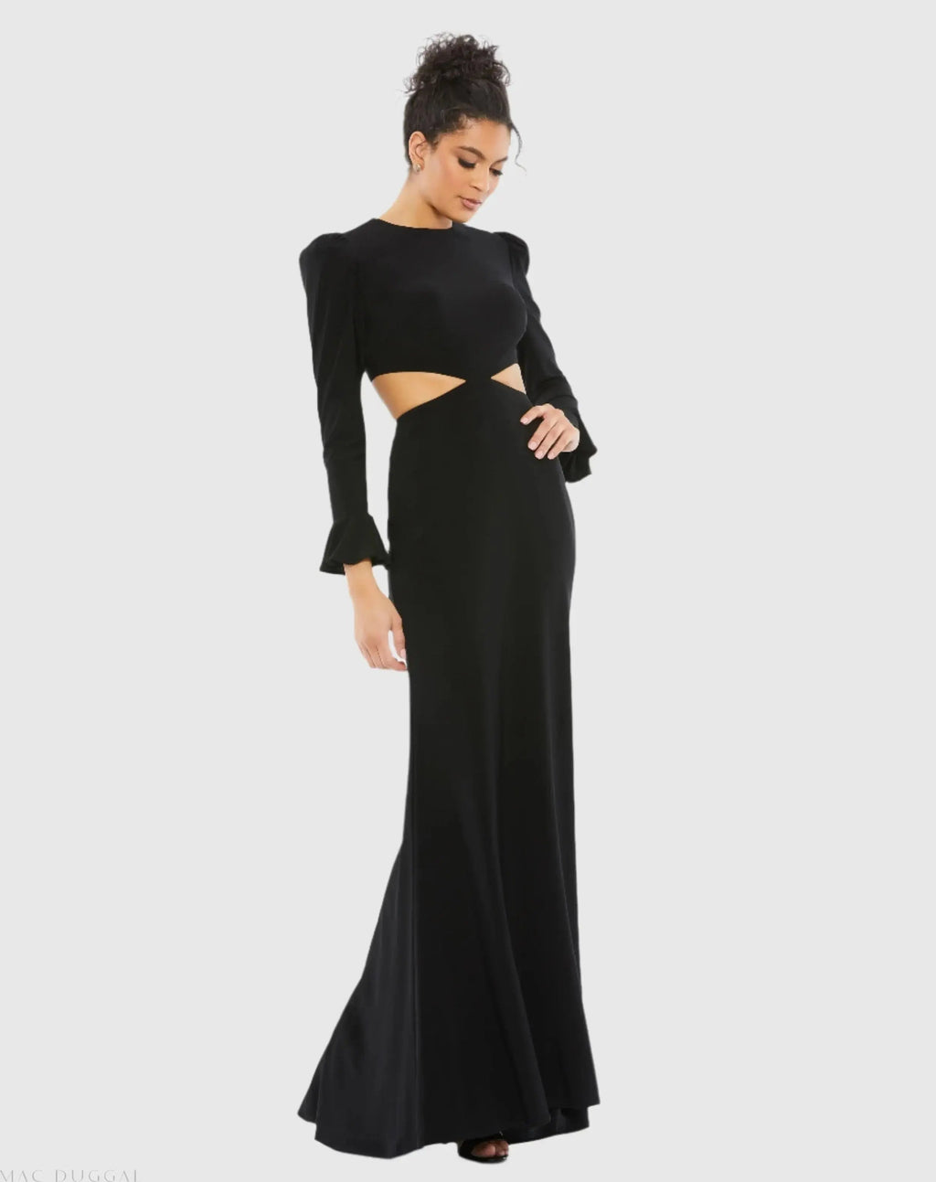 Women's Dress - Out Gown - Cut Out Gown