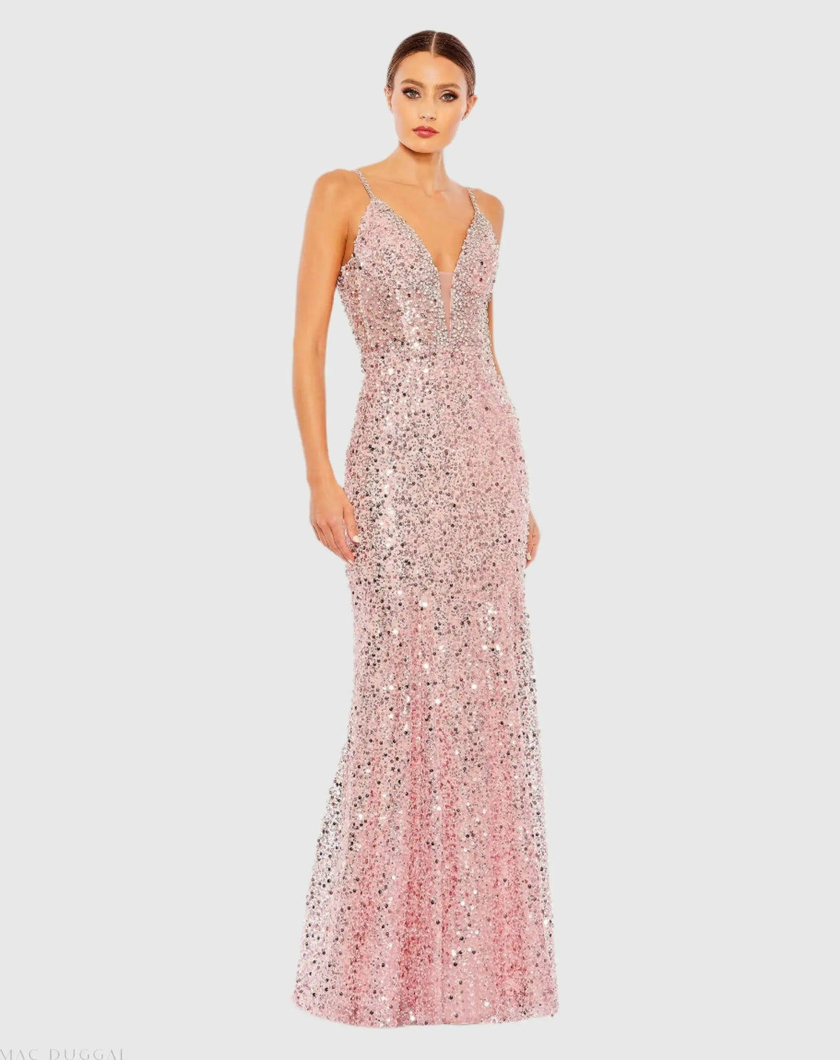 Women's Dress Sleeveless - Sequin Mesh