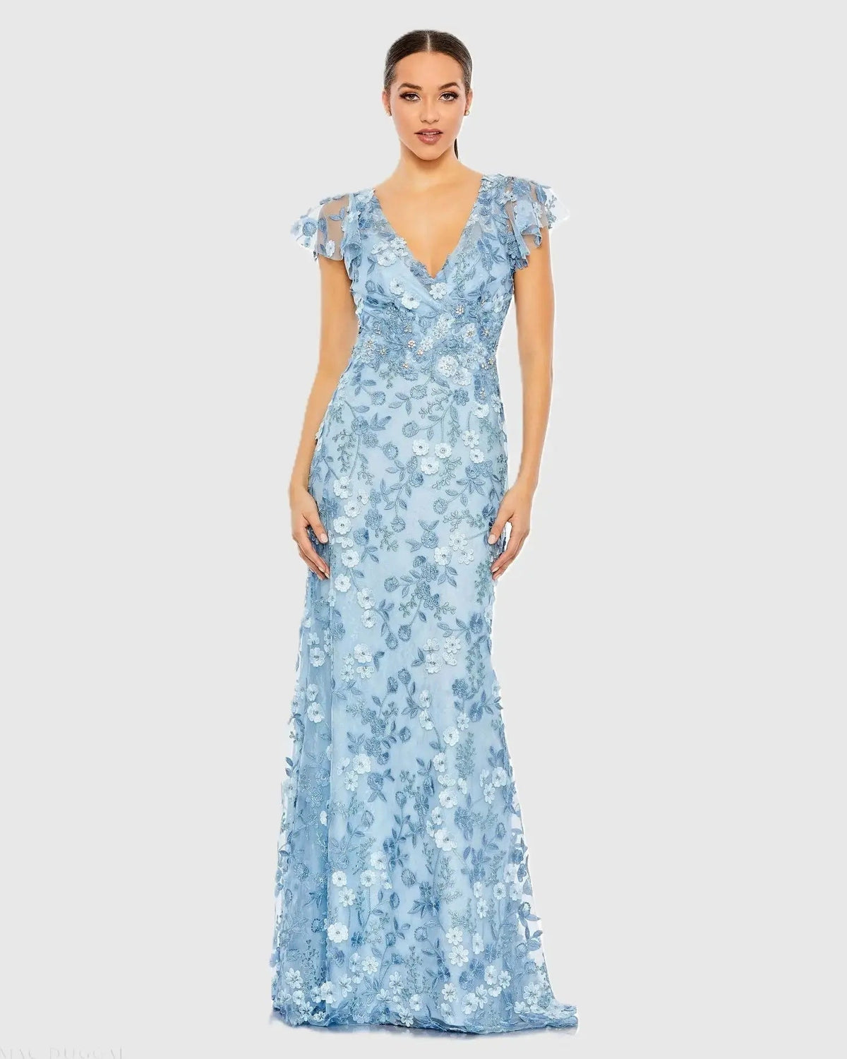 Women's Blue Dress - 68192 1