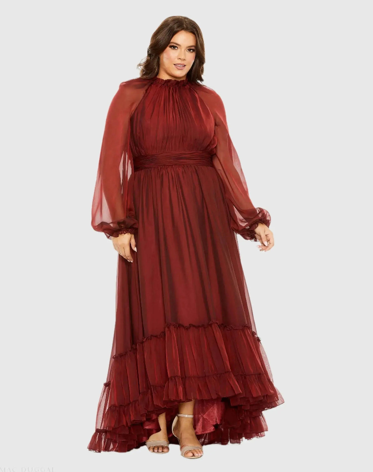 Women's Dress - Line Gown - A Line Gown