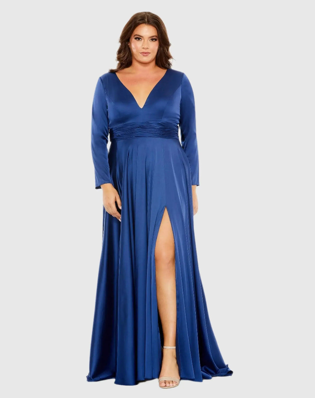 Women's Blue Dress - Line Gown