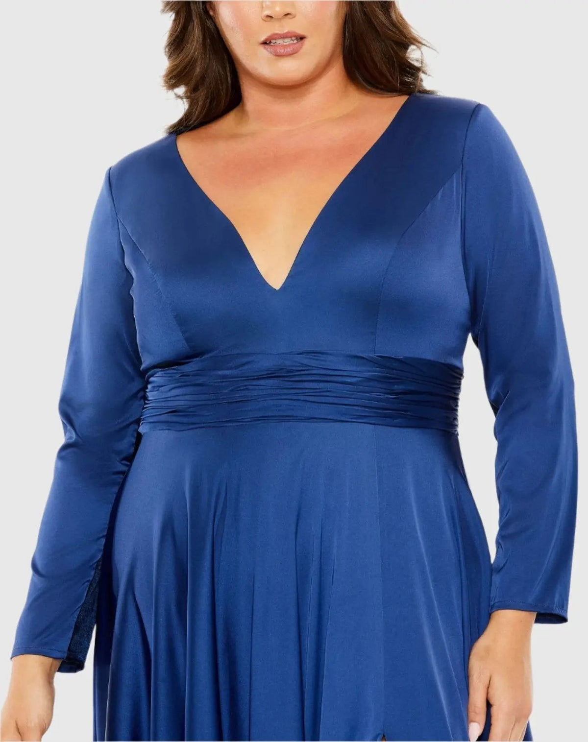 Women's Blue Dress - Line Gown