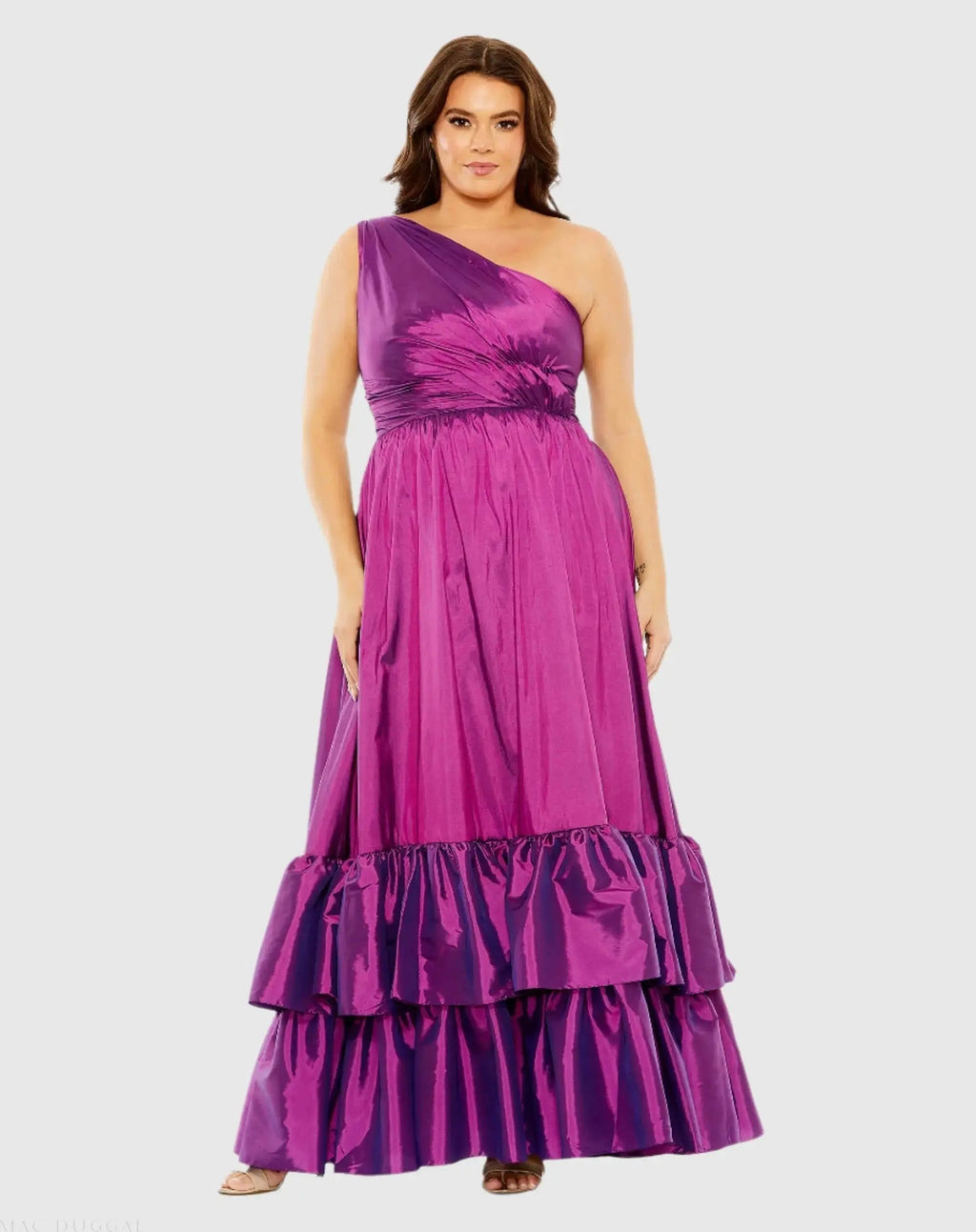 Women's Purple Evening Dress One Shoulder for Evening & Special Occasions