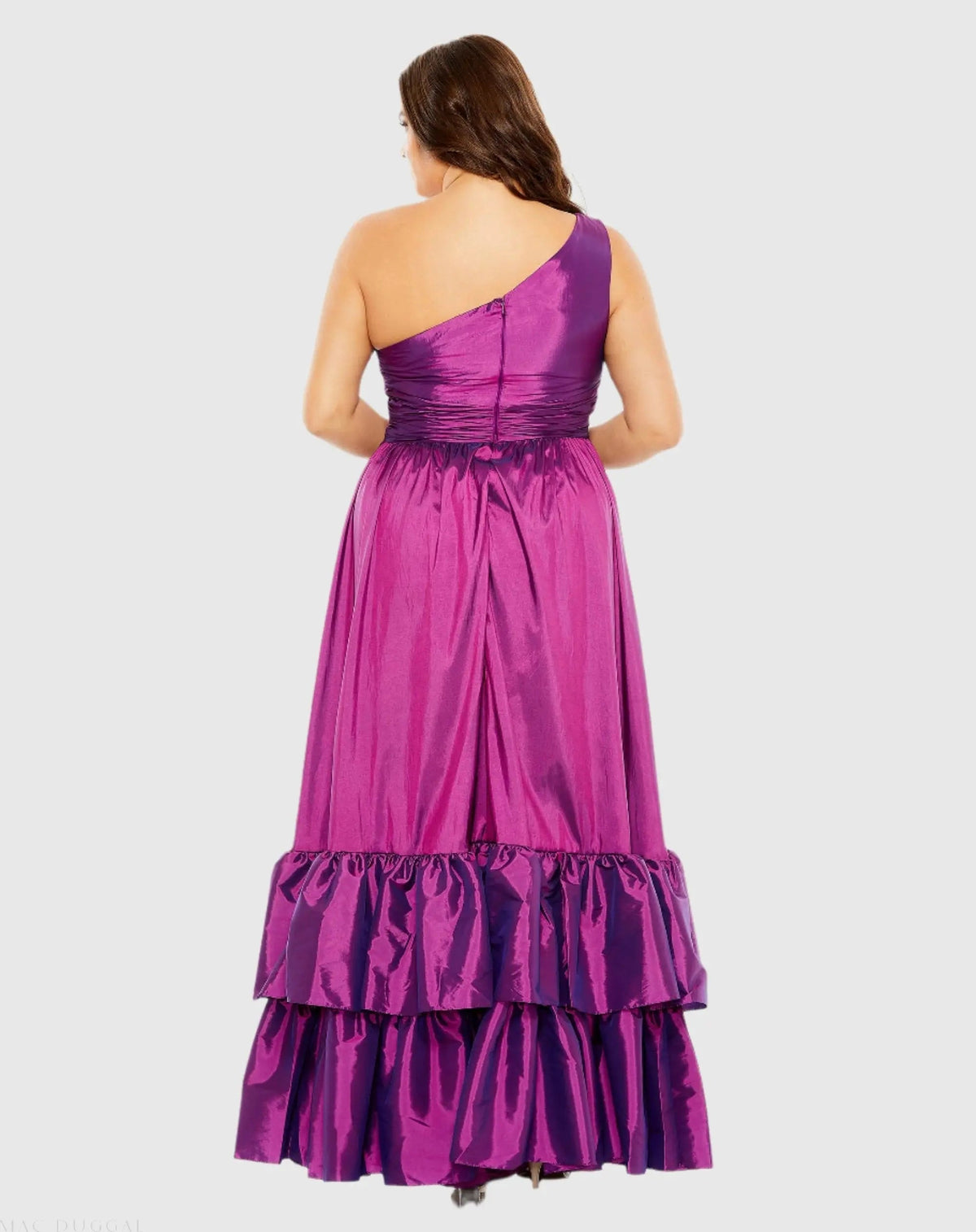 Women's Purple Evening Dress One Shoulder for Evening & Special Occasions