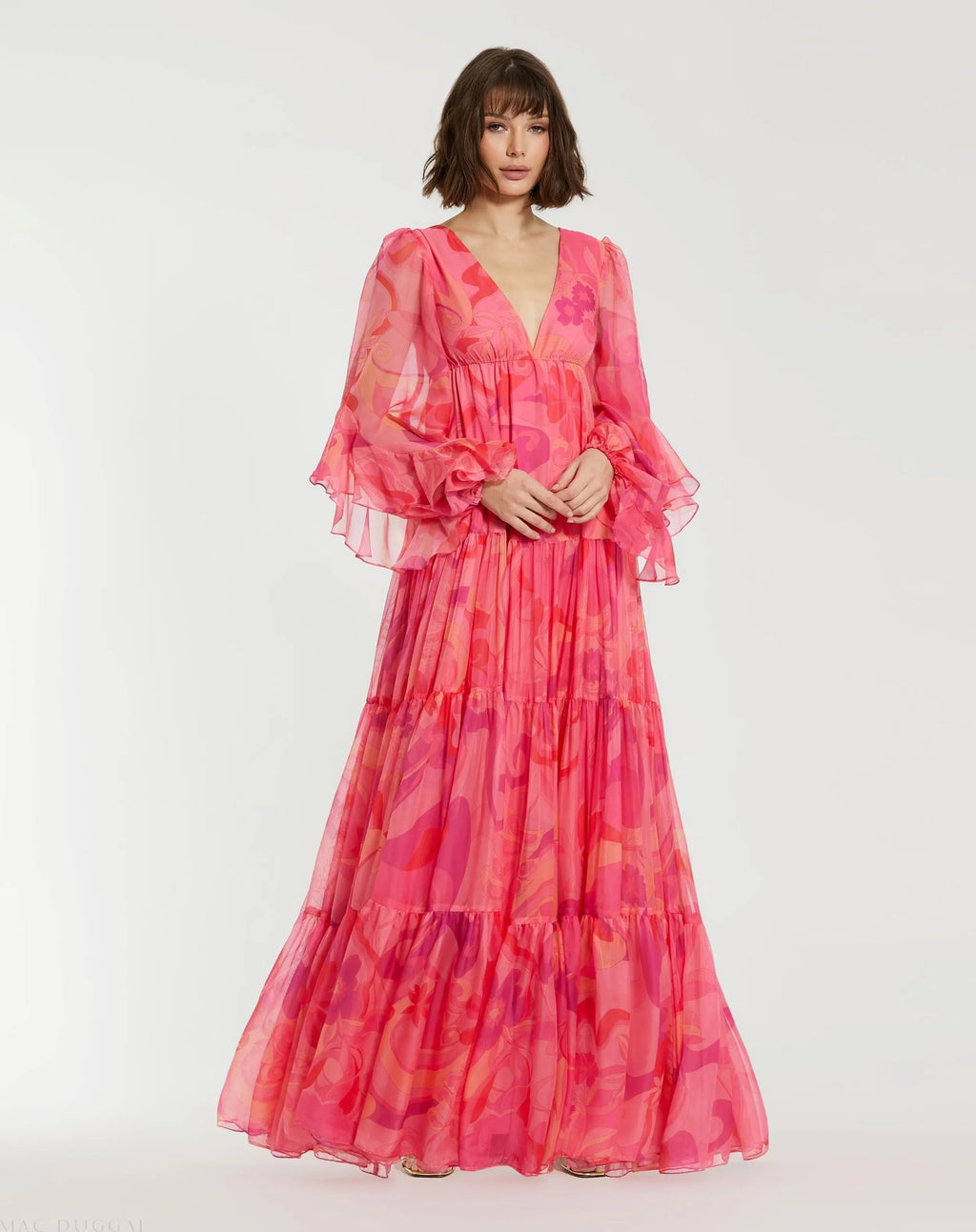 Women's Pink Maxi Dress