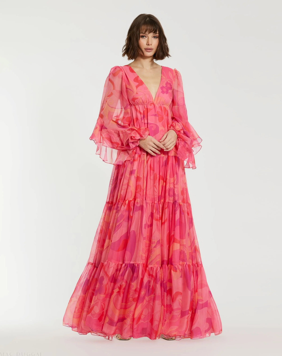 Women's Pink Maxi Dress