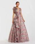 Women's Dress Floral Sleeveless - Ball Gown