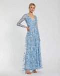 Women's Blue Dress Floral - 70224 1