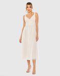 Women's Pink Dress Sleeveless - 8056 Oyster