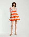 Women's Mini Dress - Pleated