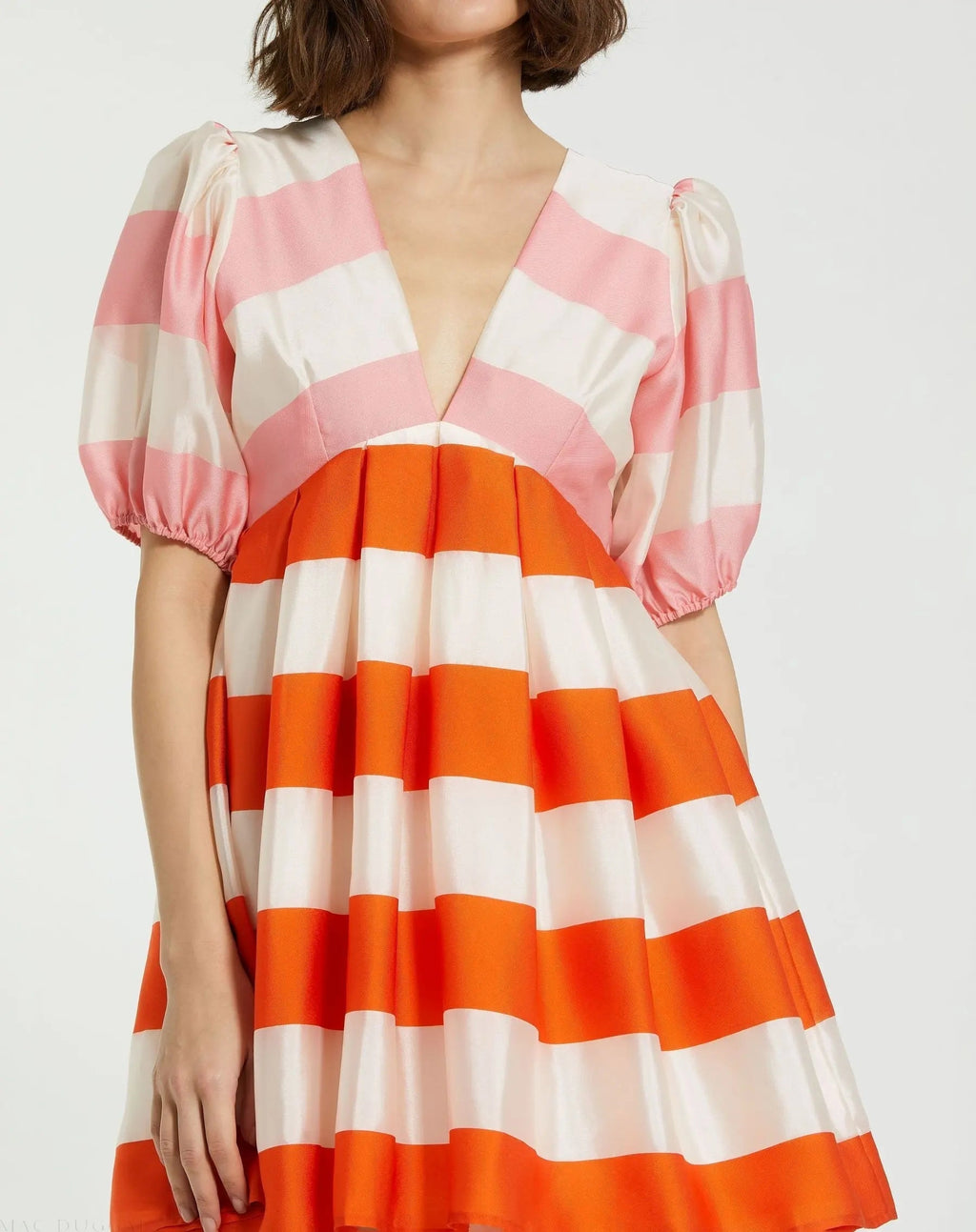 Women's Mini Dress - Pleated