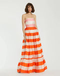 Women's Maxi Dress Strapless