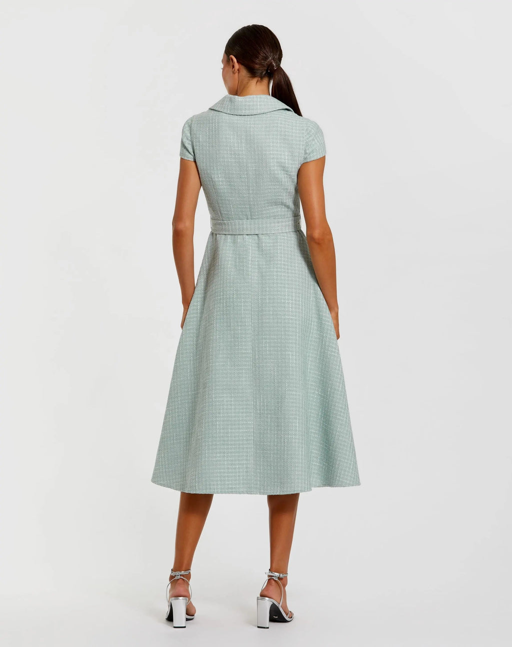 Women's Blue Midi Dress - 81199